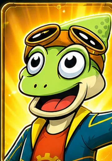 Gizmoid face card
